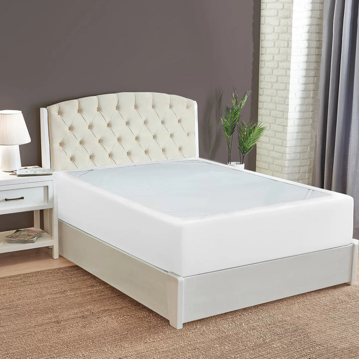 Box Spring Cover Upgrade Your Mattress with Our Twin Size Box Spring Cover Upto 18" Deep White