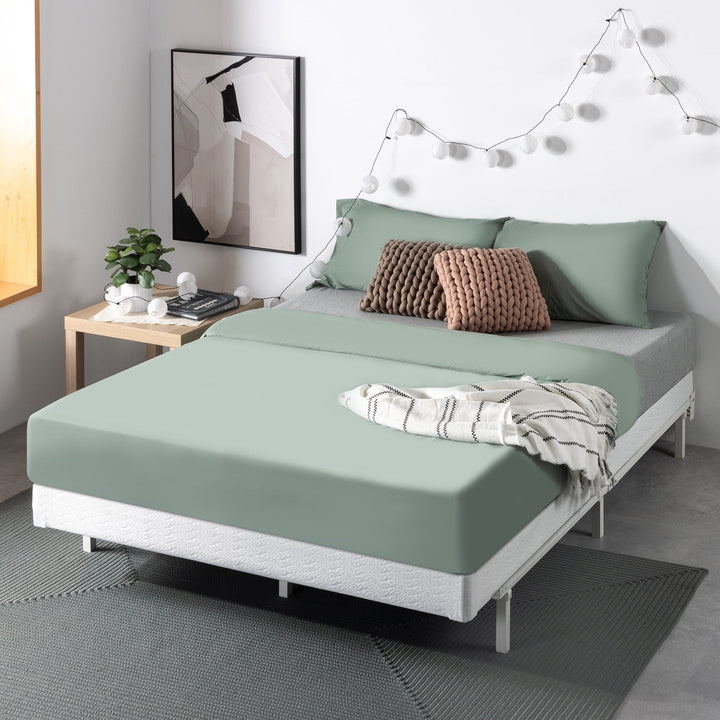 5" Metal Smart Boxspring with Quick Assembly, Mattress Foundation, Queen