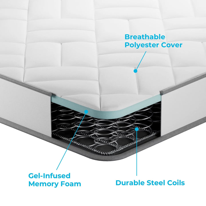 Explorer 6" Firm Tight Top Innerspring Mattress, Twin