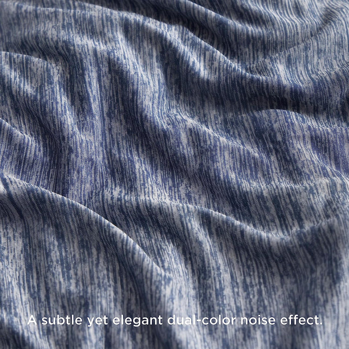 Breescape Cooling Blanket Throw Xl-Indigo Summer Breathable Blanket with Rayon Derived from Bamboo