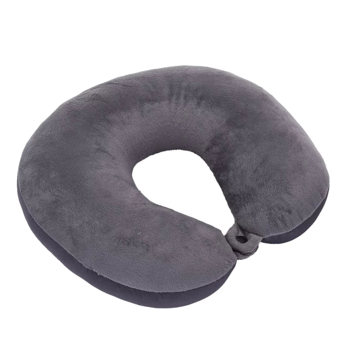 Travel Pillow Memory Foam - Head Neck Support Airplane Pillow for Traveling, Car, Home, Office, Travel Neck Flight Pillow